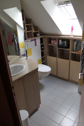 Réfection de salle d'eau et escalier sur mesure à Vannes
