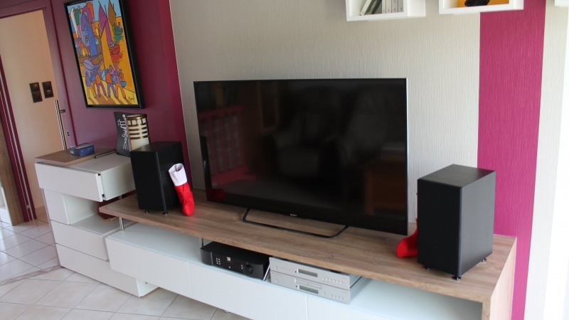 Aménagement d'un ensemble TV - HIFI