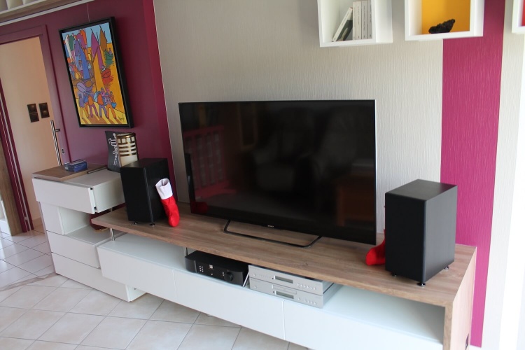 Aménagement d'un ensemble TV - HIFI