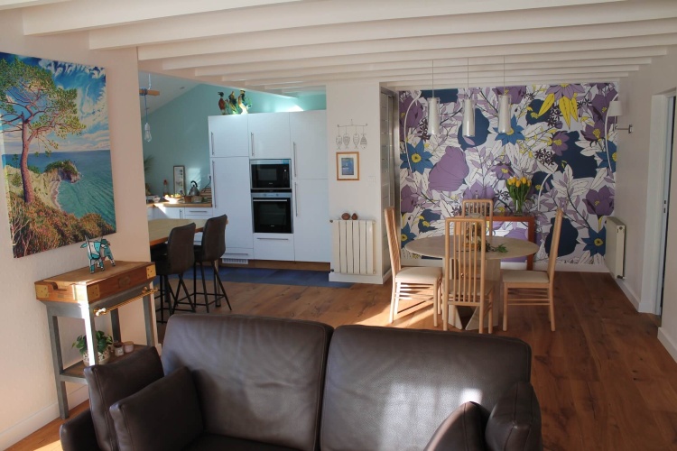 Rénovation d'un salon séjour et cuisine