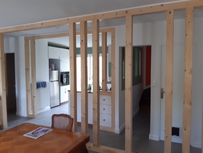 Rénovation complète d'un rez-de-chaussée à Saint-Avé